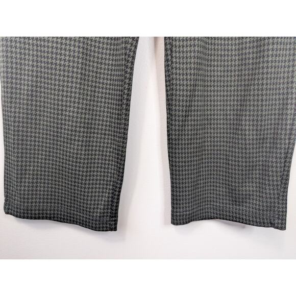 NWT Universal Standard  Cigarette Ponte Pant in Forest Houndstooth - Picture 3 of 9